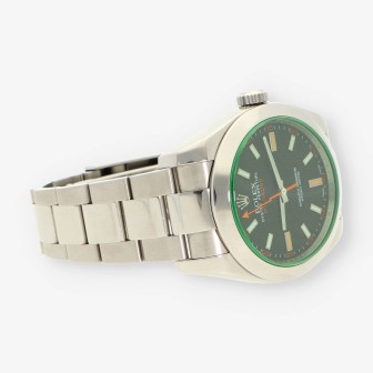 ROLEX acero MILGAUS 116400GV NÂºV931956