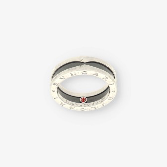 Anillo plata BULGARI Save the children