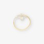 Anillo Serpiente oro bicolor 18kt