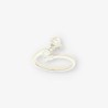 Anillo oro blanco y bri TOUS