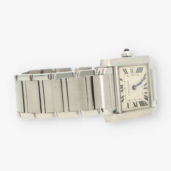 Reloj acero CARTIER Tank 2465