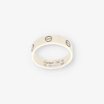 Anillo Love oro blanco de CARTIER