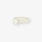 Anillo en oro blanco 18kt con brillantes