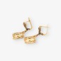 Pendientes vintage en oro 18kt