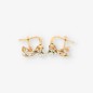 Pendientes Vintage oro 18kt y brillantes