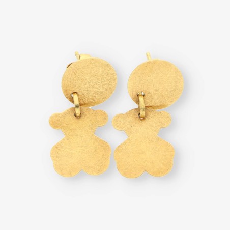 Pendientes osito Tous en oro 18kt