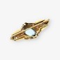 Broche de oro 18kt con diamantes
