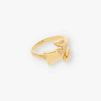 Anillo tulipÃ¡n oro TOUS