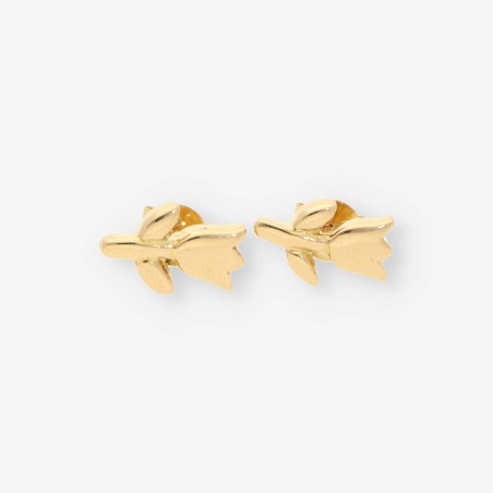 Pendientes Tous con forma de flor en oro 18kt