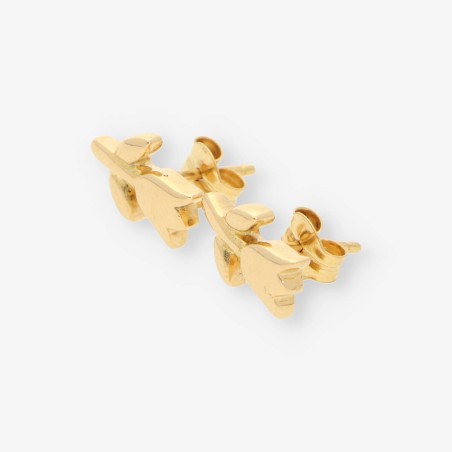 Pendientes Tous con forma de flor en oro 18kt