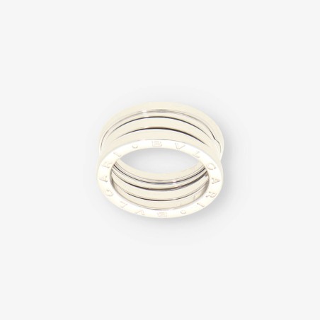 Anillo Bulgari BZero de 3 bandas en oro blanco 18kt