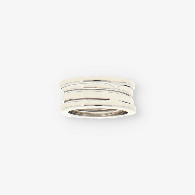 Anillo Bulgari BZero de 3 bandas en oro blanco 18kt