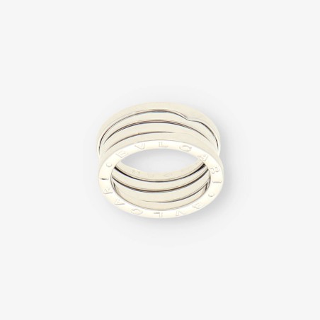 Anillo Bulgari BZero de 3 bandas en oro blanco 18kt