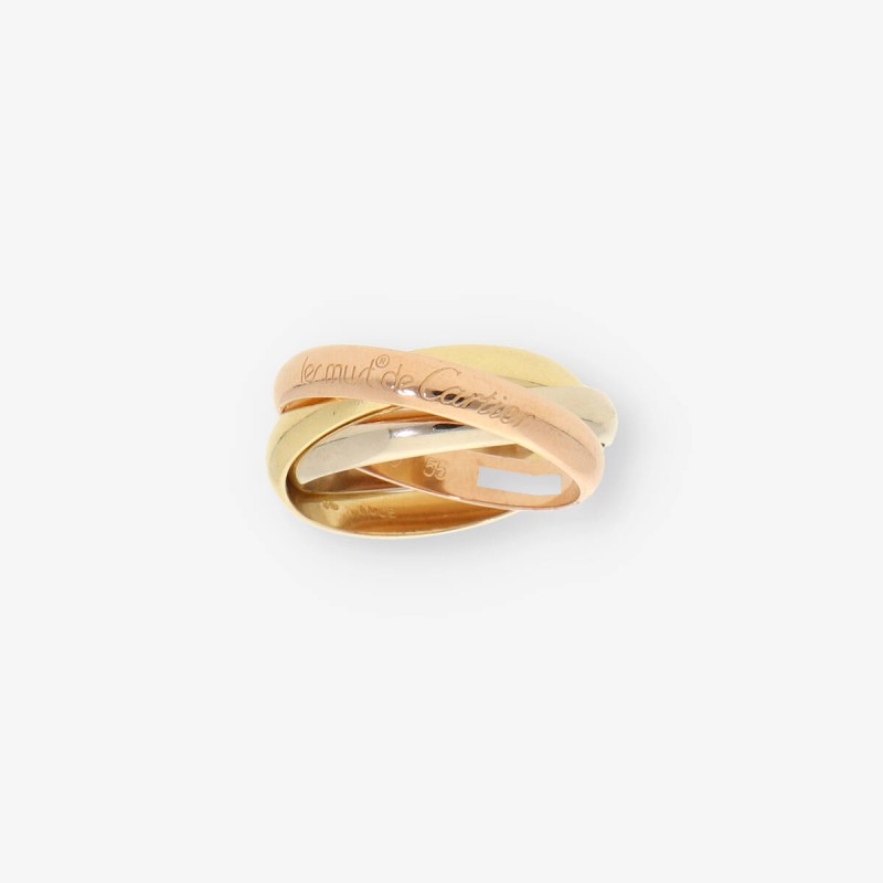 Anillo Cartier Trinity en oro 18kt