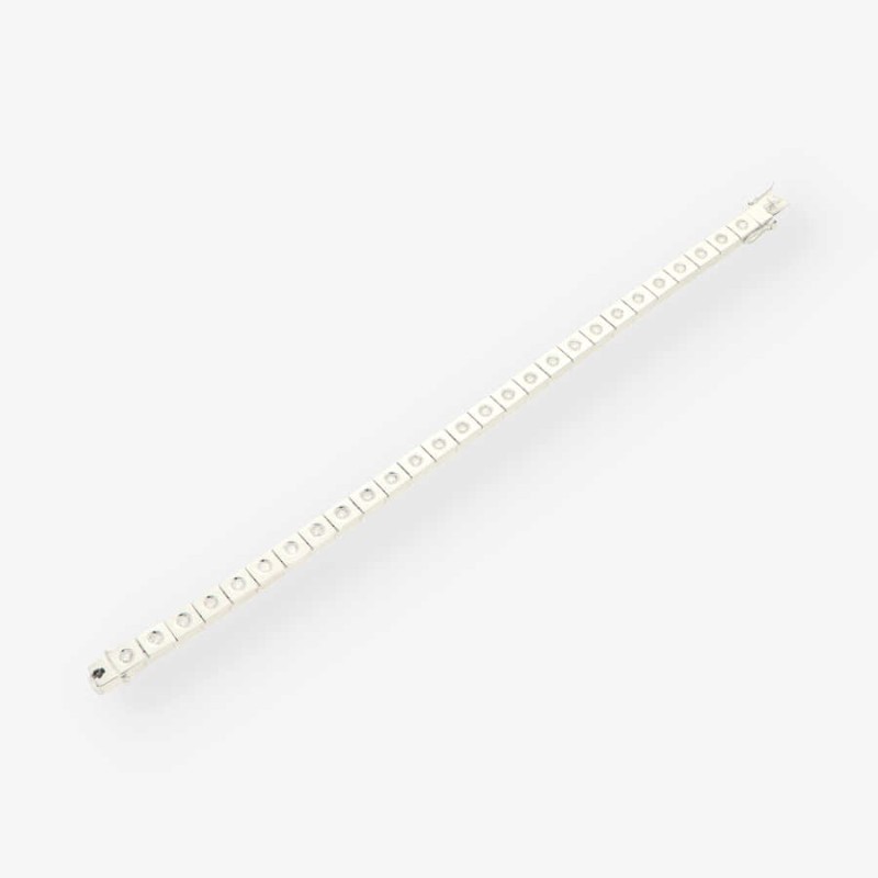Pulsera riviere oro bl bri aprox.1,30 Qt