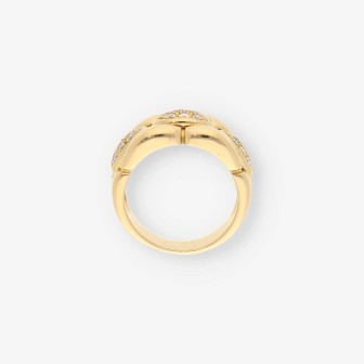 Anillo oro y bri CARTIER