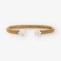 Pulsera Tous en oro bicolor 18kt con brillantes