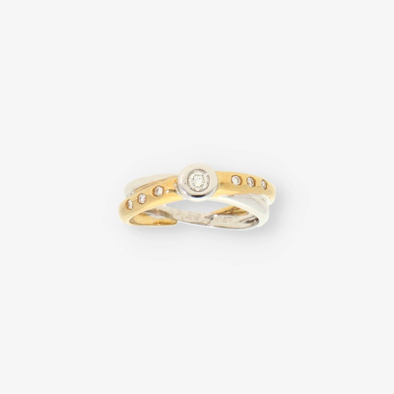 Anillo oro 18kt con brillante