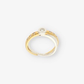 Anillo oro 18kt con brillante