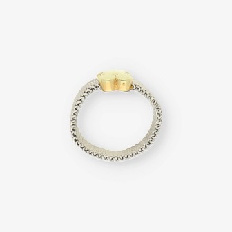 Anillo oso acero/oro TOUS