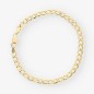 Pulsera barbada en oro 18kt