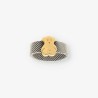 Anillo oso acero/oro TOUS