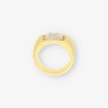 Anillo oro y bri