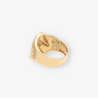 Anillo caballo oro