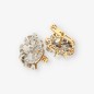 Pendientes Vintage oro 18kt y diamantes