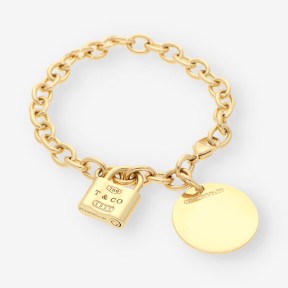 Pulsera oro TIFFANY