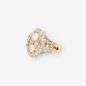 Anillo vintage en oro 18kt con Diamantes