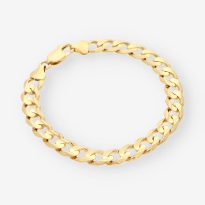 Pulsera barbada en oro 18kt