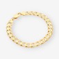 Pulsera barbada en oro 18kt