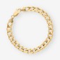 Pulsera barbada en oro 18kt