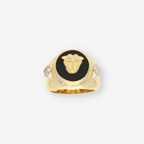 Anillo oro Versace