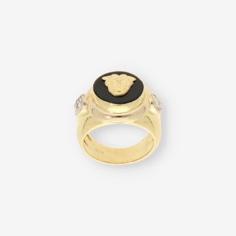 Anillo oro Versace