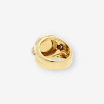 Anillo oro Versace