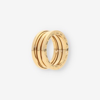 Anillo oro BULGARI tres bandas 53