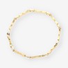 Pulsera oro/oro blanco