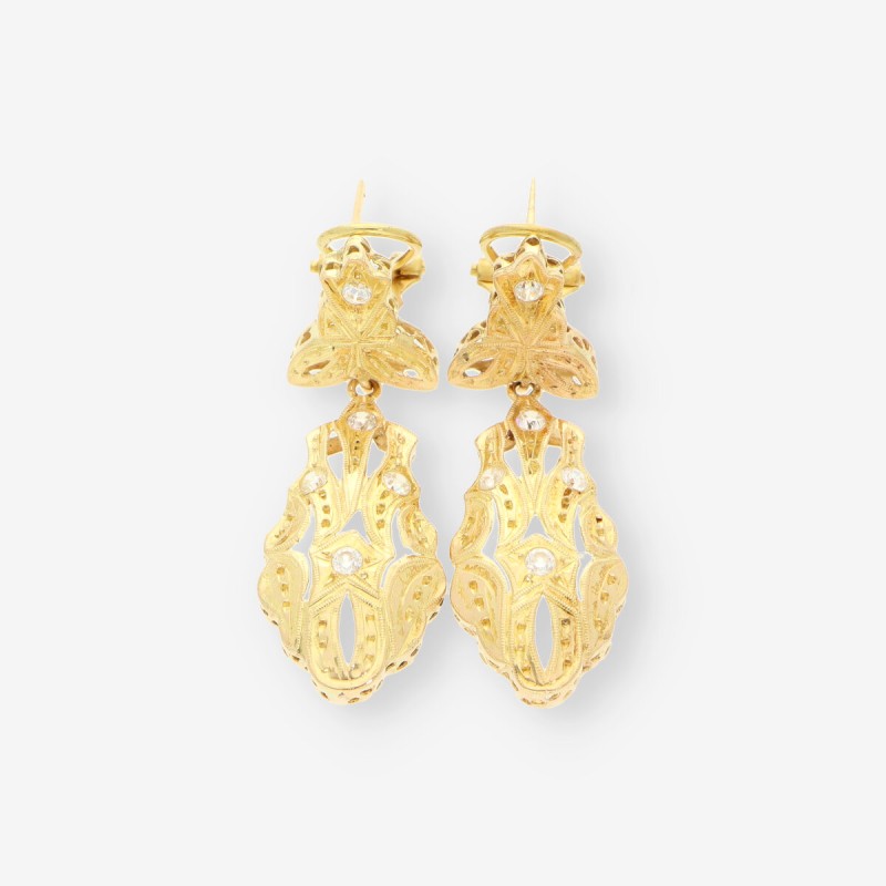 Pendientes oro 18kt