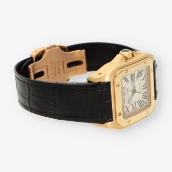 Reloj oro CARTIER Santos 100