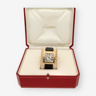 Reloj oro CARTIER Santos 100