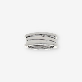 Anillo Bulgari BZero de 3 bandas en oro blanco 18kt