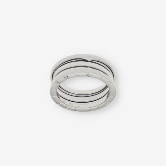 Anillo Bulgari BZero de 3 bandas en oro blanco 18kt