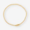Pulsera riviere oro brillantes
