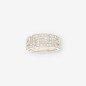 Anillo oro blanco 18kt y brillantes