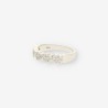 Anillo oro blanco y bri TOUS