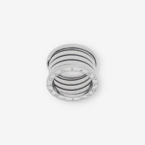 Anillo Bulgari BZero de 5 bandas en oro blanco 18kt