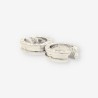 Pendientes oro blanco Bzero BVLGARI