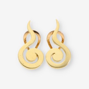 Pendientes oro